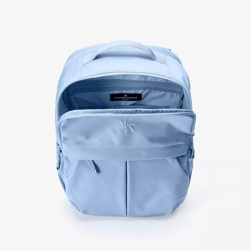 Womens Cloudstepper Light Blue Backpack Womens Cloudstepper Light Blue Backpack