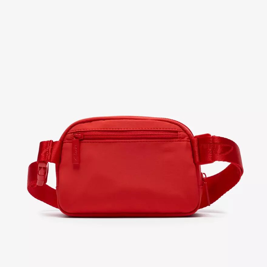 Womens Cloudsteppers Belt Bag Poppy Red Womens Cloudsteppers Belt Bag Poppy Red
