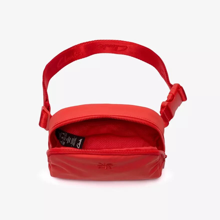 Womens Cloudsteppers Belt Bag Poppy Red Womens Cloudsteppers Belt Bag Poppy Red
