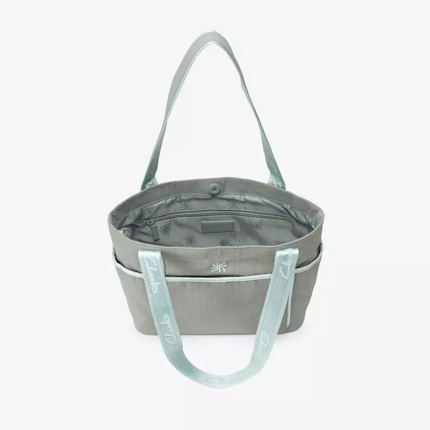 Womens Cloudsteppers Tote Small Green Tote Bag Womens Cloudsteppers Tote Small Green Tote Bag