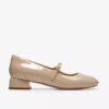 Womens Daiss30 Bar Beige Patent Bar Shoes