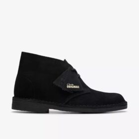 Womens Desert Boot Black Suede Desert Boots Us