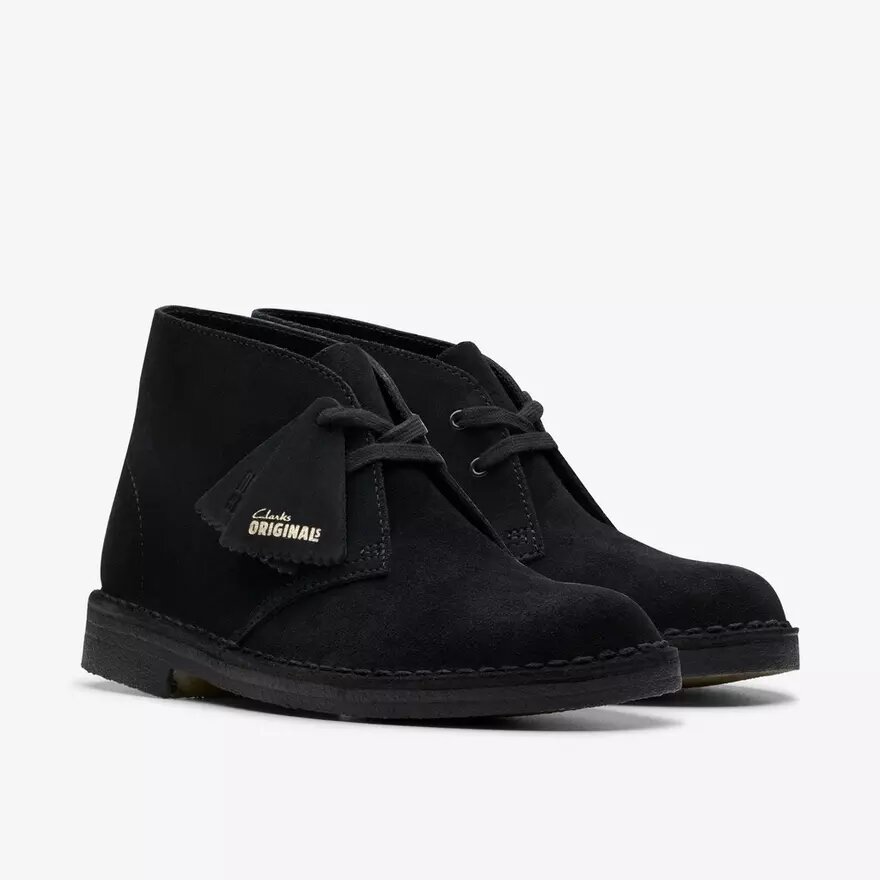 Womens Desert Boot Black Suede Desert Boots Us Womens Desert Boot Black Suede Desert Boots Us