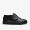 Womens Desert Trek Black Smooth Leather Womens Desert Trek Black Smooth Leather