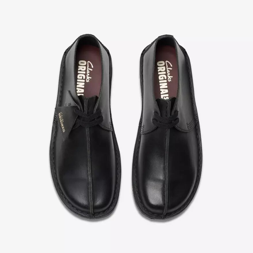Womens Desert Trek Black Smooth Leather Womens Desert Trek Black Smooth Leather