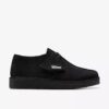 Womens Desert Trek Black Suede Shoes