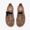 Womens Desert Trek Leopard Print Shoes