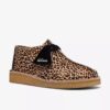 Womens Desert Trek Leopard Print Shoes