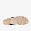 Womens Diaz Cross Black Leather Wedges