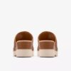 Womens Diaz Slide Tan Leather Wedges Womens Diaz Slide Tan Leather Wedges