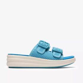 Womens Drift Faye Bright Blue Wedges