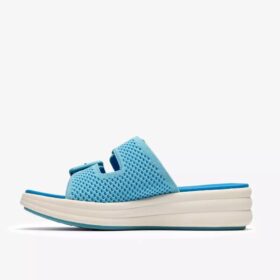Womens Drift Faye Bright Blue Wedges