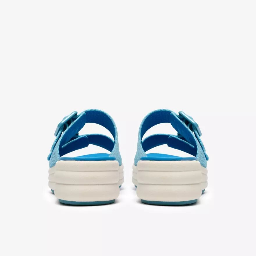 Womens Drift Faye Bright Blue Wedges Womens Drift Faye Bright Blue Wedges