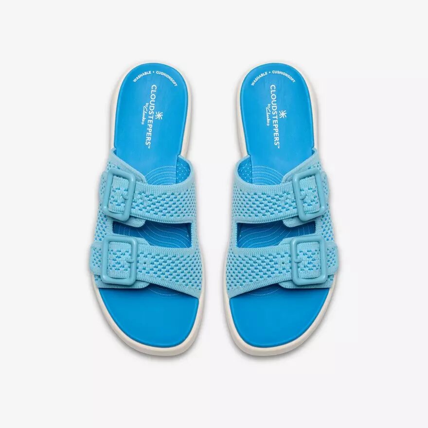 Womens Drift Faye Bright Blue Wedges Womens Drift Faye Bright Blue Wedges