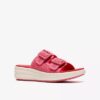Womens Drift Faye Pink Wedges