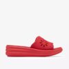 Womens Drift Floral Poppy Red Wedges