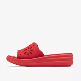 Womens Drift Floral Poppy Red Wedges