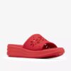 Womens Drift Floral Poppy Red Wedges
