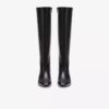 Womens Edina Tall Black Leather Knee High Boots Us Womens Edina Tall Black Leather Knee High Boots Us