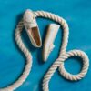 Womens Elliotte Sail Cream Leather Moccasins