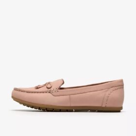 Womens Elliotte Sail Light Pink Moccasins