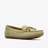 Womens Elliotte Sail Sage Nubuck Moccasins