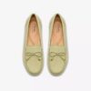 Womens Elliotte Sail Sage Nubuck Moccasins