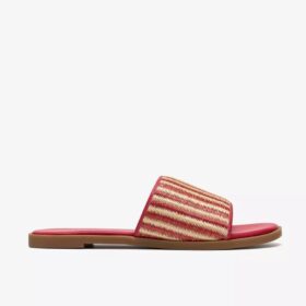 Womens Erisia Strap2 Pink Interest Flat Sandals