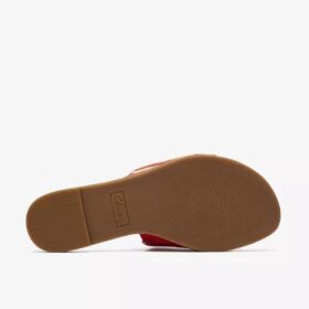 Womens Erisia Strap2 Pink Interest Flat Sandals