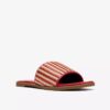 Womens Erisia Strap2 Pink Interest Flat Sandals