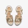 Womens Ezoria Strap Soft Gold Strappy Sandals Womens Ezoria Strap Soft Gold Strappy Sandals