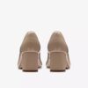 Womens Fernie Court Sand Patent Court Shoes Us