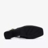 Womens Fernie Sling Black Patent Leather Court Shoes