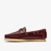 Womens Godney Boat. British Tan Leather Boat Shoes