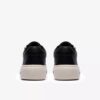Womens Hollyrose Zip Black Leather Sneakers Womens Hollyrose Zip Black Leather Sneakers