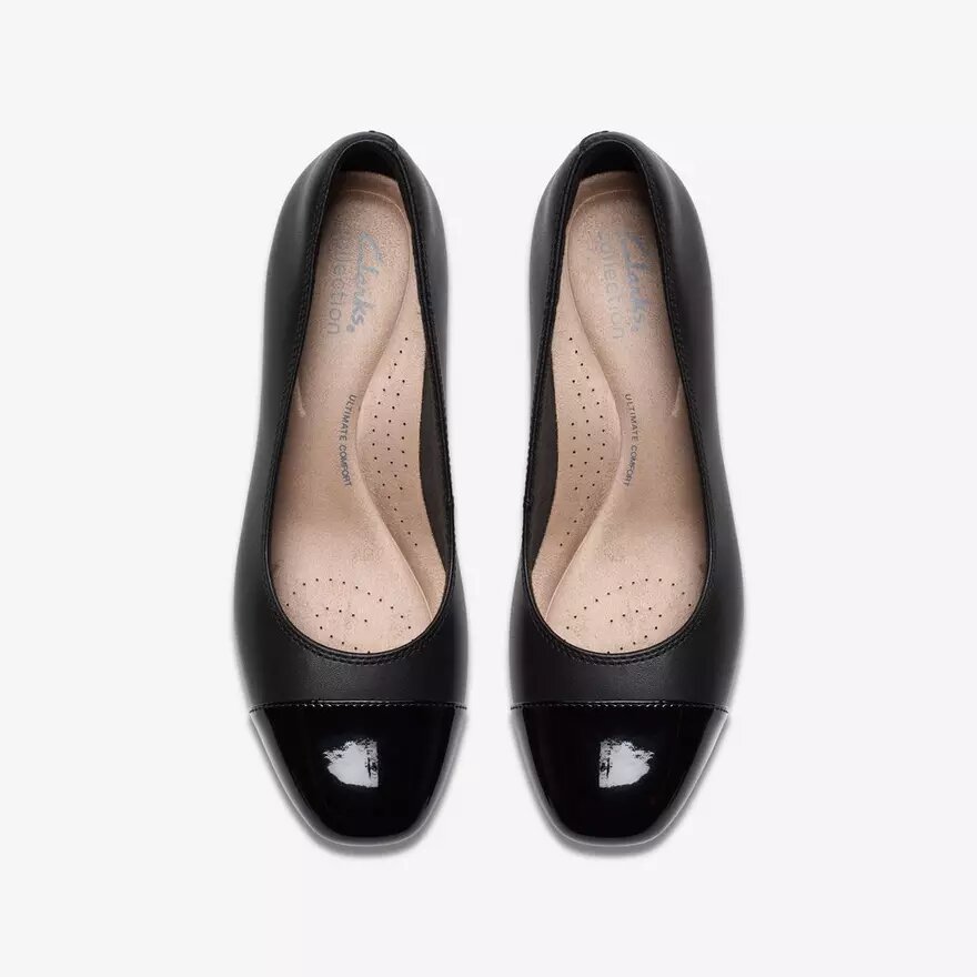 Womens Iridessa May Black Leather Pumps Womens Iridessa May Black Leather Pumps