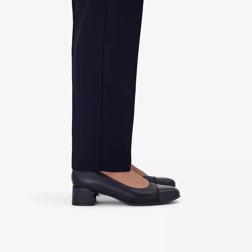 Womens Iridessa May Navy Leather Pumps Womens Iridessa May Navy Leather Pumps