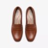 Womens Iridessa Sky Dark Tan Leather Loafers Womens Iridessa Sky Dark Tan Leather Loafers