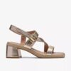 Womens Jaylan Sol Champagne Heeled Sandals Womens Jaylan Sol Champagne Heeled Sandals