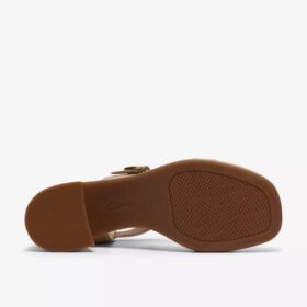 Womens Jaylan Sol Champagne Heeled Sandals