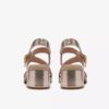 Womens Jaylan Sol Champagne Heeled Sandals Womens Jaylan Sol Champagne Heeled Sandals