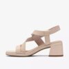 Womens Jaylan Sol off White Leather Heeled Sandals Womens Jaylan Sol off White Leather Heeled Sandals