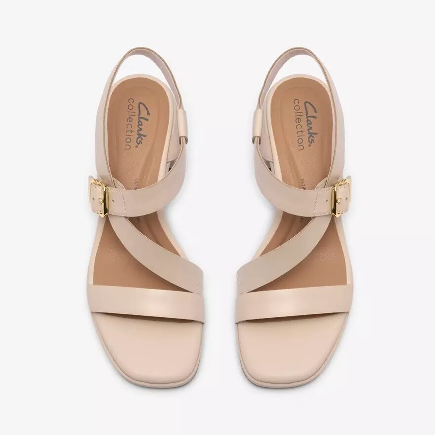 Womens Jaylan Sol off White Leather Heeled Sandals Womens Jaylan Sol off White Leather Heeled Sandals