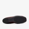 Womens Jazmynn Gem Merlot Suede Ballet Flats