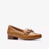 Womens Juliet Echo Tan Leather Loafers Womens Juliet Echo Tan Leather Loafers