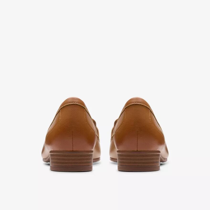 Womens Juliet Echo Tan Leather Loafers Womens Juliet Echo Tan Leather Loafers