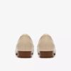 Womens Juliet Mia Cream Leather Slip-Ons
