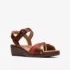 Womens Kacha Twist Rust Wedges Womens Kacha Twist Rust Wedges