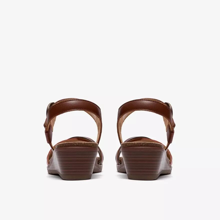 Womens Kacha Twist Rust Wedges Womens Kacha Twist Rust Wedges