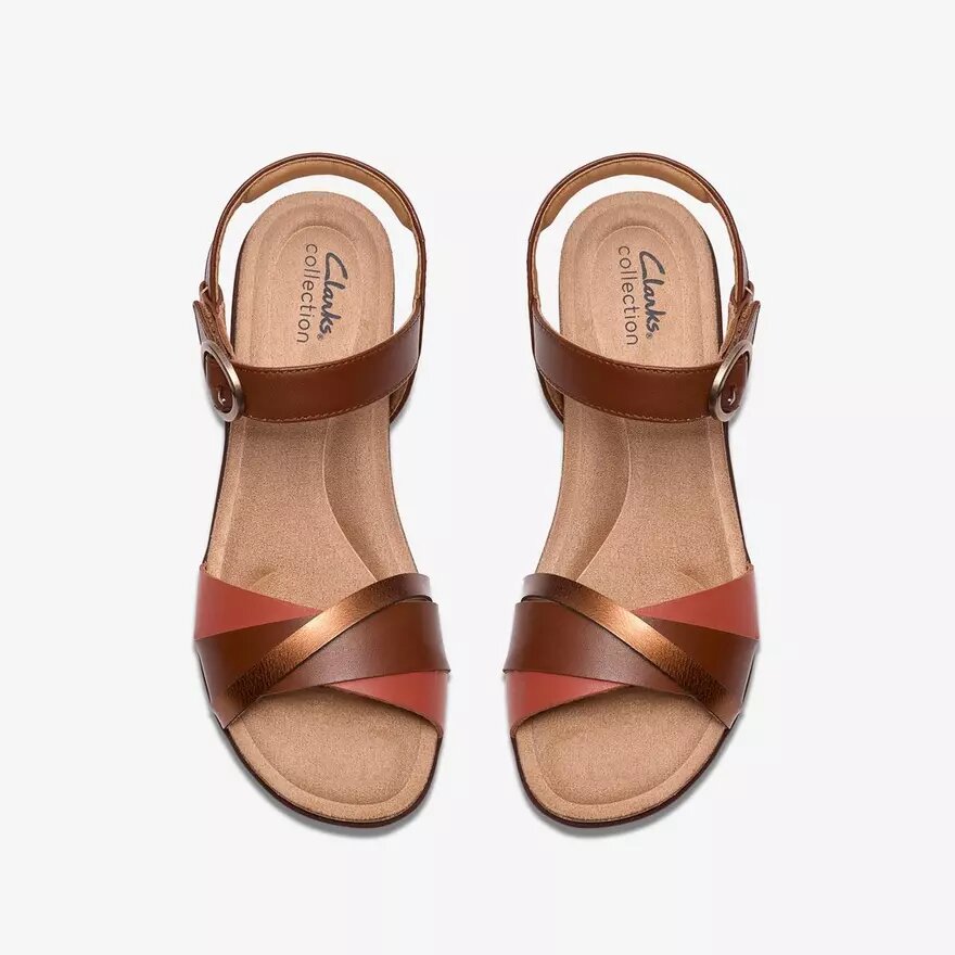 Womens Kacha Twist Rust Wedges Womens Kacha Twist Rust Wedges